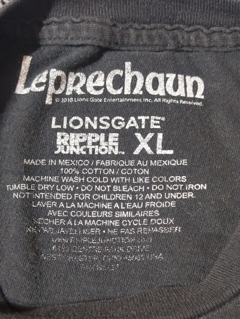 Leprechaun Lionsgate 2018 Horror Movie Tee Ripple Junction Mens Shirt Size XL - Picture 6 of 6